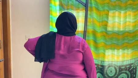 Big Tits & Huge Booty Muslim Single Mother Fucked By Neighbor When She Was Horny & Go to his home & Gets Fuck