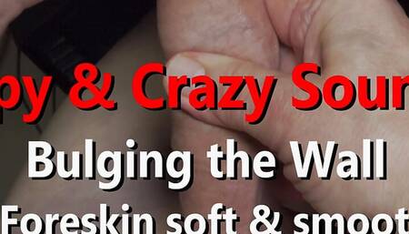 Creepy & Crazy Sounding Fetish bulging the front Wall w 11mm Hegar w Live Audio