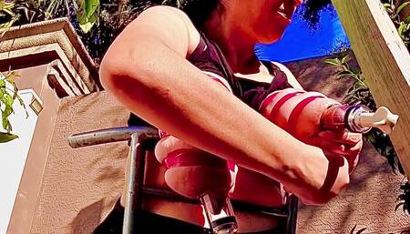 Sex Slave Nipple Enlargement Cam 3