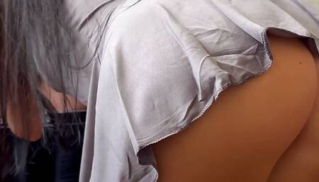 Stepmother in the Kitchen Preparing Dinner and Helping Her Stepson Finish