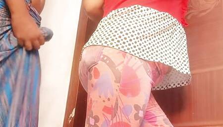 Husband fucked me hard while standing with clear audio.