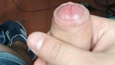 Young Penis Close-up in Different Locations and Positions