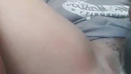 Fucking Ass and Cunt with My Buttplug, Creamy Orgasm