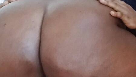 Big booty MILF riding big black cock