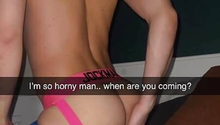 POV of Horny College Guy begging for Cock