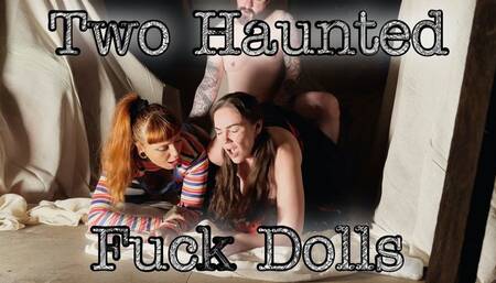Two Haunted Fuck Dolls, A Halloween Threesome