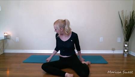 Yoga Instructor Shows off Her Form