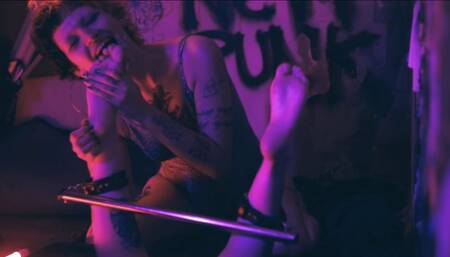 Sexy Bia With Feet Restraint To Tickle And Worship