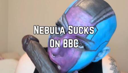 Nebula's Galactic Conquest: A Cosmic Blowjob 4k HD