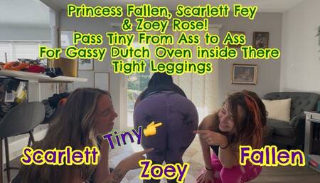 Passing The Tiny From Ass to Ass Filled with Gas!