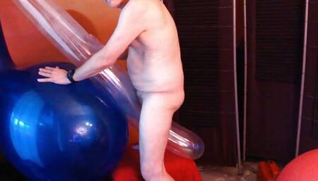 122) Round 2 Balloon Fun for Daddy with Blue WB28LN and Q646