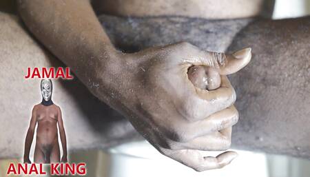 JAMAL BUSTING A NUT IN THE BATHROOM