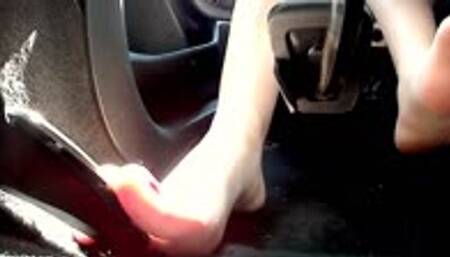 My girlfriend drives us home Barefoot - Multiview