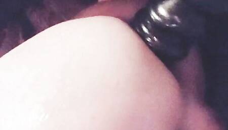 A Late Night Anal Dildo Ride