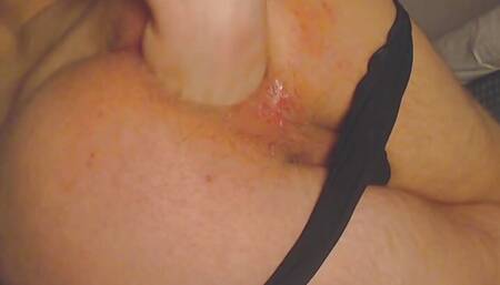 Nympho Trans Girl Self Fists & Masturbates Till Ejaculating Orgasm - Kinkysky18 PMV