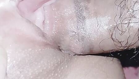 Porn fucks a beautiful white stepsister with a smooth body