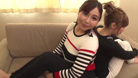 Rino Sakuragi and Momoka Ogawa adult kindergarten