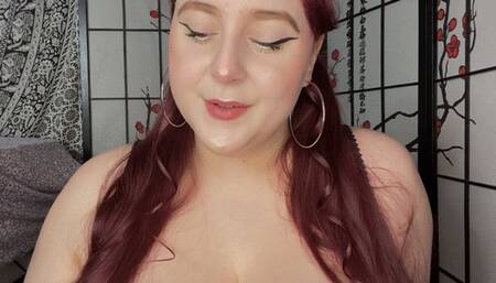 Trying a new lip gloss