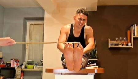 Hard Bastinado For Heterosexual Trainer - MP4 format, HD Video (new clip, added on 31st Oct 2024)