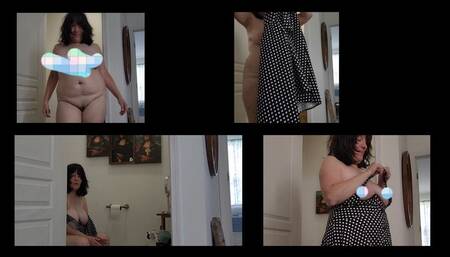 USING THE DRESS TO FEED YA