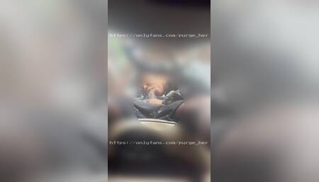 Bonnet Head Outside Her Step Mom House