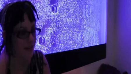 Tattooed Mistress Fucks with a Strapon Her Slave Bush After Spanking Her