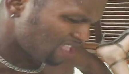 Petite Blonde Brazilian Teen Gets Pounded by Black Cock