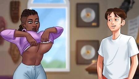 Summertime Saga - Cookie Jar - All Sex Scenes Only - Miss Dewitt #3 Part 59