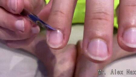 I have grown long nails so you have something to eat!