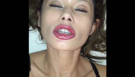 Juliana Blaise is back! (TWO POV cumshots - Tongue & Butthole)