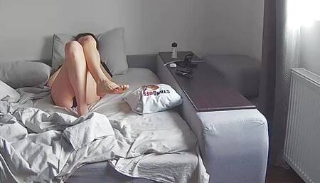 Hot wife fucks hard with our neighbor while I'm at work. Real cheating