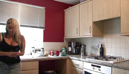 Big ass in black stockings Kaz B fucked by Luke Hotrod