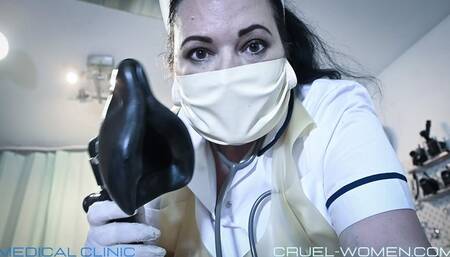 Nurse Anna Examines and Treats her Captive Patient 2 *MOV*