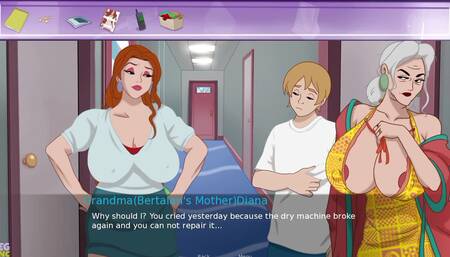 The Secret of the House #11: Hot MILF Trapped in the Washing Machine