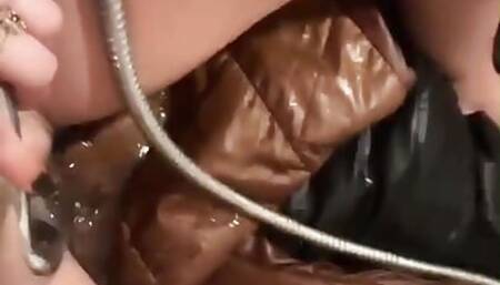 I Masturbated in Bath Tub with Peed Down Jacekts 180