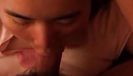 Deepthroat training for my sex slave