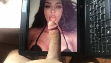 Kim Kardashian cum tribute - tributo