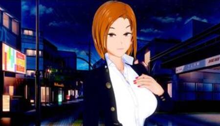 Jujutsu Kaisen: NOBARA LOVES OUTDOOR SEX (3D Hentai)