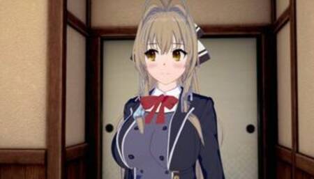POV-Sento Isuzu ordering you to fuck her Hentai 3D