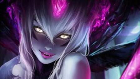 Femdom Hentai JOI Challenge - A night with Evelynn CBT, Edging, Flip Coin, Post Orgasm Torture