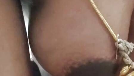 Desi aunty show big natural nipples and our boy friend sex with bedroom