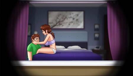 Summertime Saga - Cookie Jar - All Sex Scenes Only - Mrs Johnson #3 Part 62