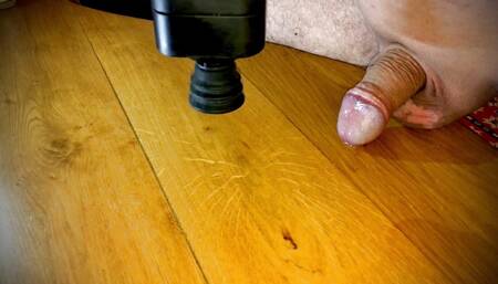 Let's Watch and Listen to How This Man Cums on His Penis with a Sports Vibrator!