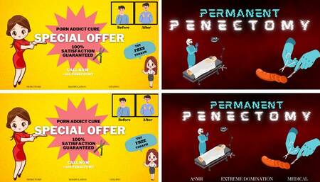 The Penectomy Solution - Cutting Your Dick Off with Countess Wednesday - Extreme Domination, Medical Play, CBT, ASMR, Compilation MP4 1080p AUDIO ONLY