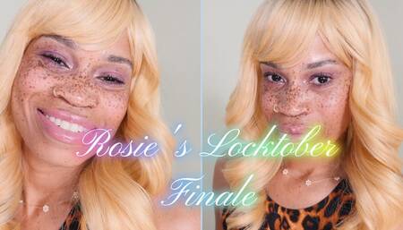 Rosie's Locktober Finale- Ebony Femdom Goddess Rosie Reed Locktober Chastity Challenge- standard definition