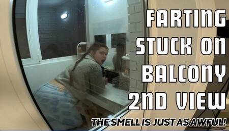 Balcony Fart Trap: No Escape