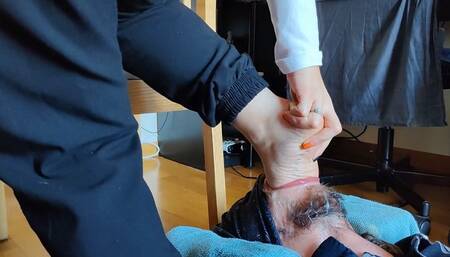 My very brutal deep feet challenge