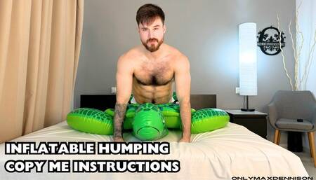 Inflatable humping copy me instructions