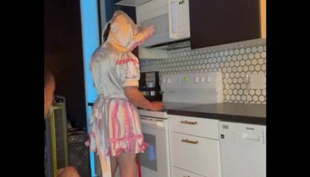 My little cleaning Slave