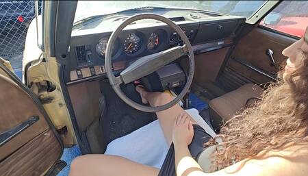Cranking my 1974 Saab 99 HD